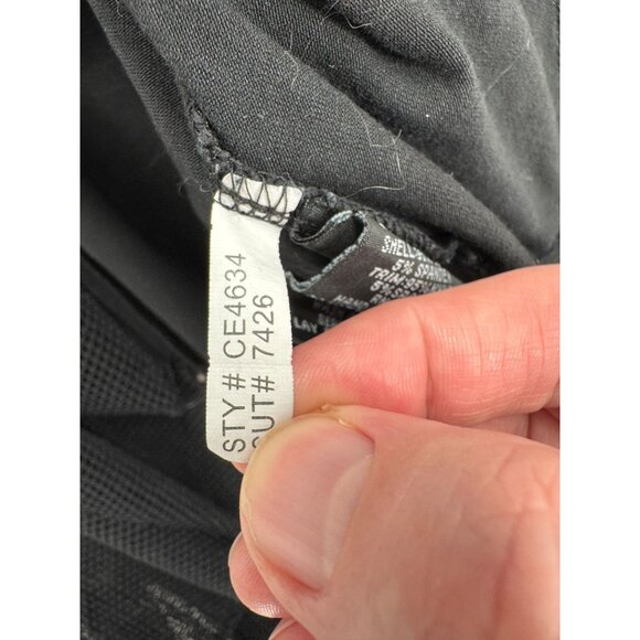 Tripp NYC Daang Goodman Fit and Flare Goth Fishnet Dress Women's Small Black - Picture 9 of 13